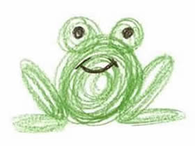 可爱小青蛙彩铅画画法教程