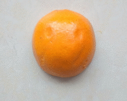 幼儿美术创意手工 橙子制作小山鼠的做法