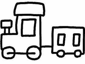 拖拉机简笔画画法图片步骤