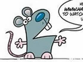数字2简笔画卡通老鼠的画法图片步骤